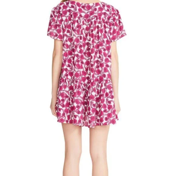 BB DAKOTA Pink Berry Floral Dress - NWT - Picture 3 of 7